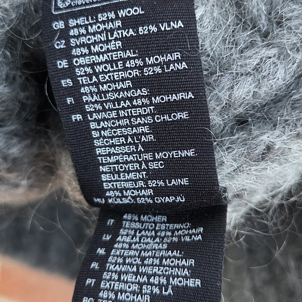 & Other Stories Gray Crew Neck Sweater - Picture 8 of 8